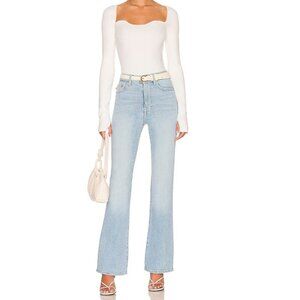 Lovers and Friends Greyson Ultra High Rise Slim Boot in cypress size 28